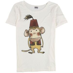 Scratch Womens Monkey Graphic T-Shirt, NWT